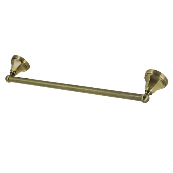 BA4811AB Metropolitan 24" Towel Bar, Antique Brass